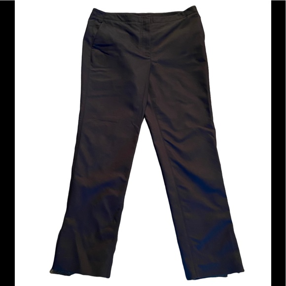 Helmet Lang black dress pants no with flat front and side slits on the l… - Picture 4 of 8